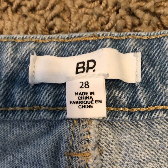 BP button fly extra high rise mom jeans sz28 - Picture 9 of 10